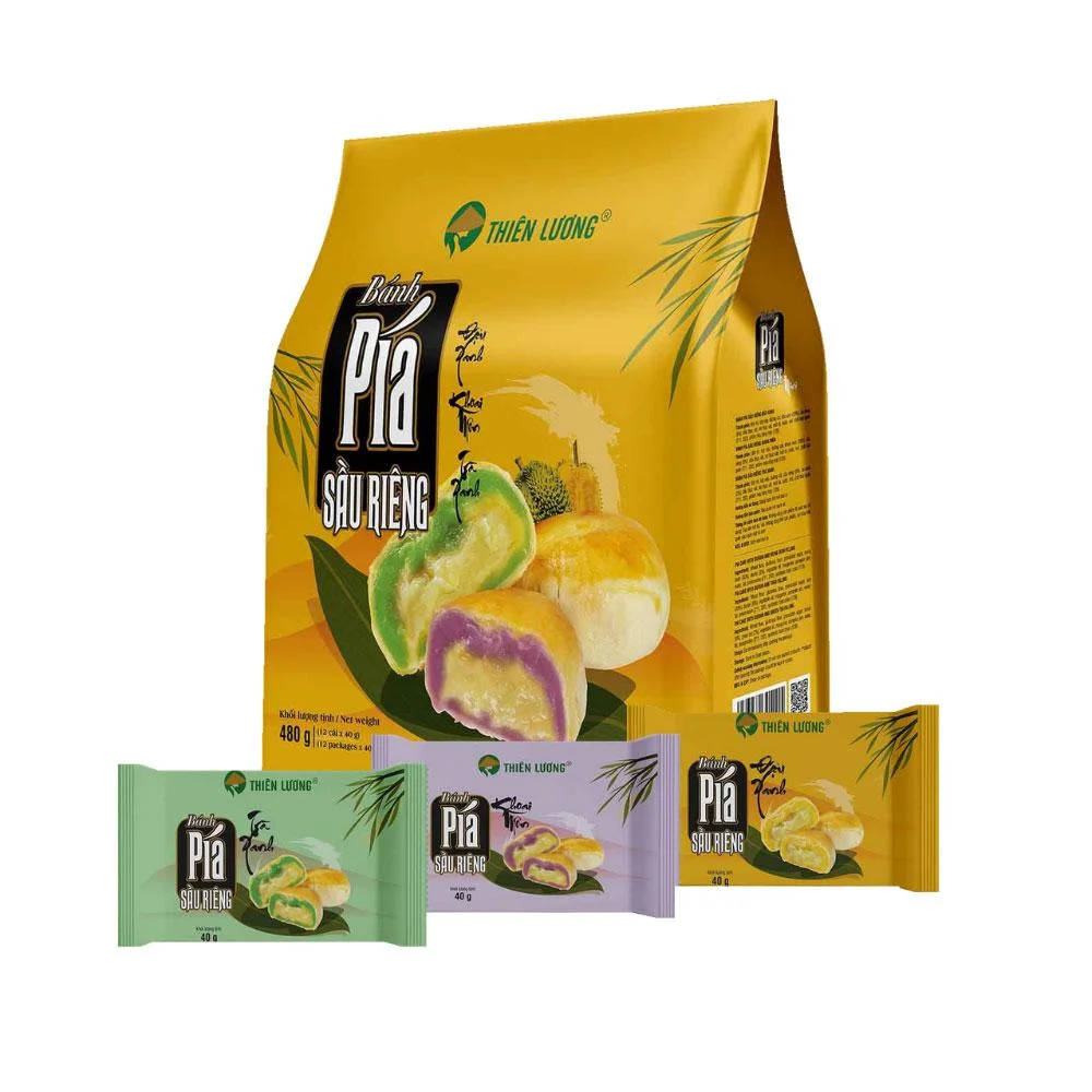 Bánh Pía Sầu Riêng Mini 3 Vị 12x40g