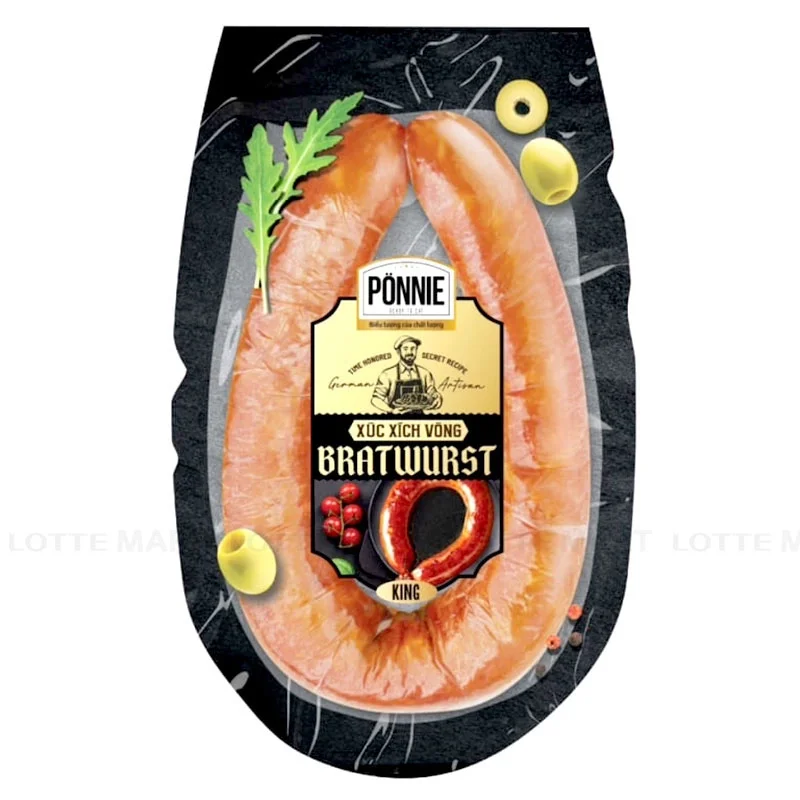 Xúc Xích Vòng Xông Khói Ponnie Premium 200g