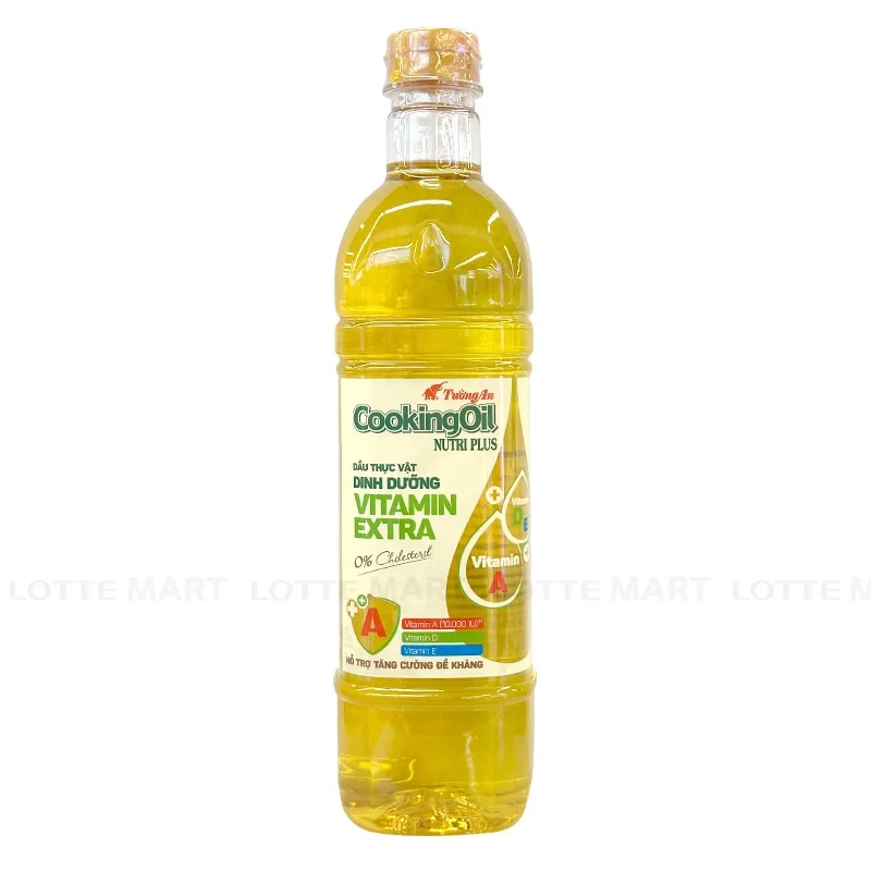 Dầu Ăn Tường An CookingOil Nutri Plus Chai 1L