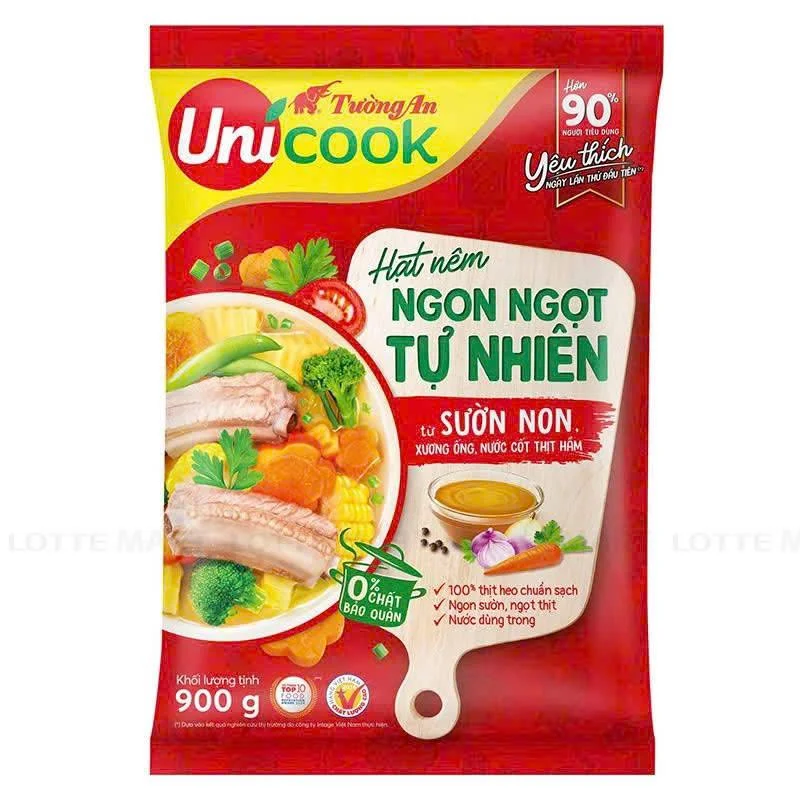Hạt Nêm Tường An Unicook Sườn Non 900g