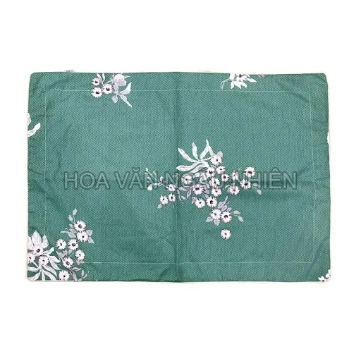 Áo Gối Cotton Hoa Hometex 35x50cm