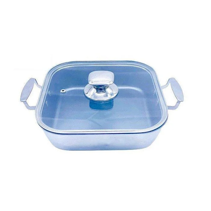 Nồi Vuông Inox Vân Đá Bếp Từ TiCook NV22