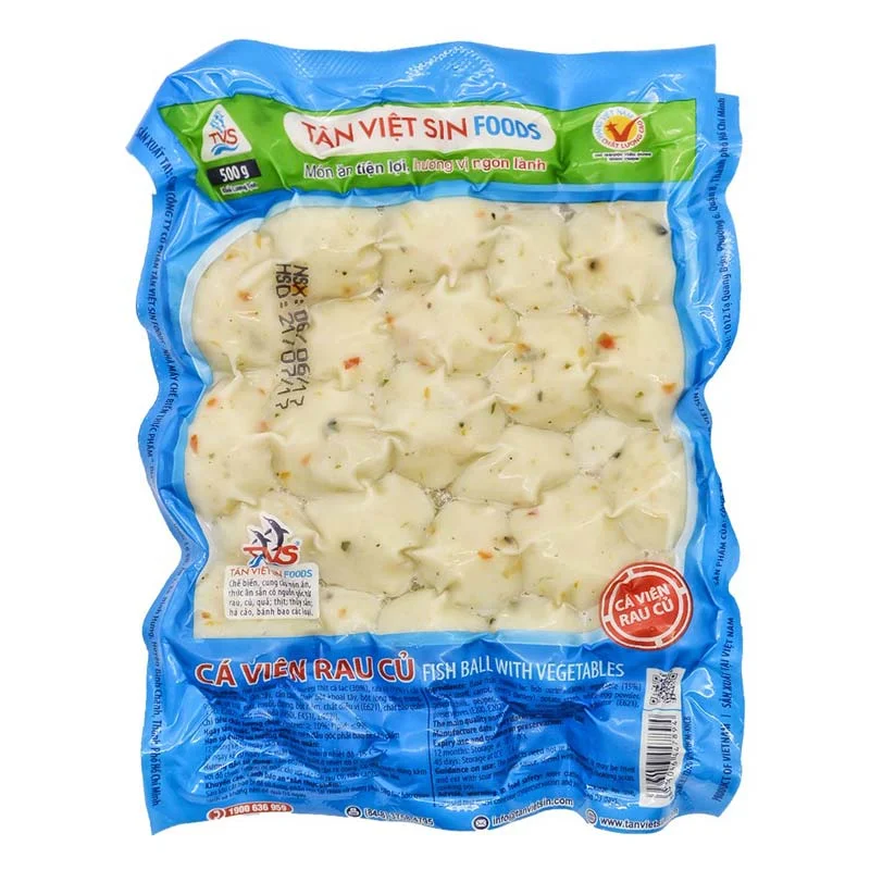 Cá Viên Rau Củ Tân Việt Sin 500g