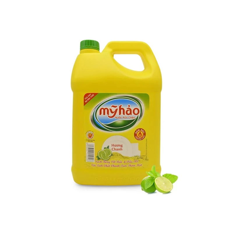 Nước Rửa Chén Mỹ Hảo Hương Chanh 3.6/3.5kg