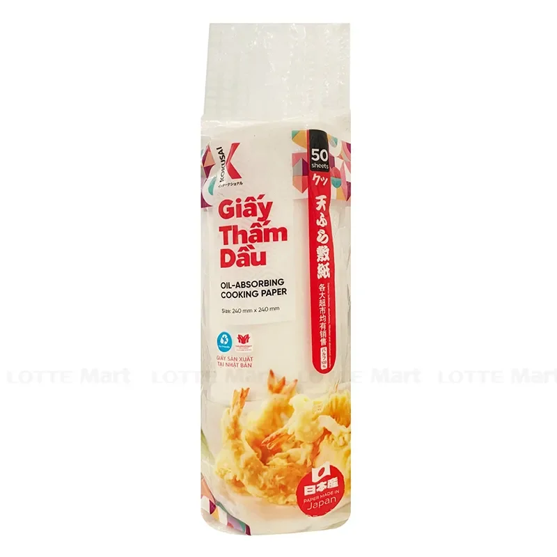 Giấy Thấm Dầu Kokusai 24cmx 24cm 50 Tờ