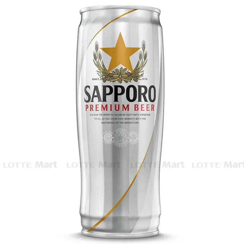 Bia Sapporo Premium Lon 5% ABV 650ml