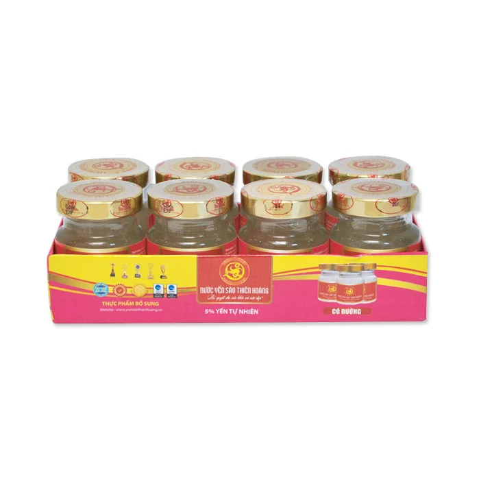 Lốc 8 Hũ Nước Yến Thiên Hoàng x70ml