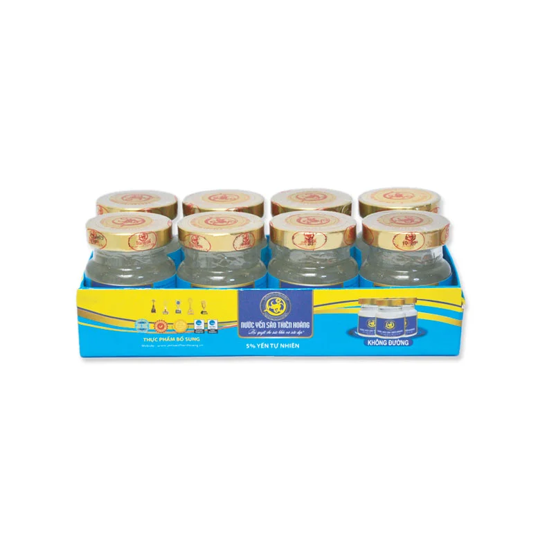 Nước Yến Sào Thiên Hoàng Không Đường Lốc 8x70ml