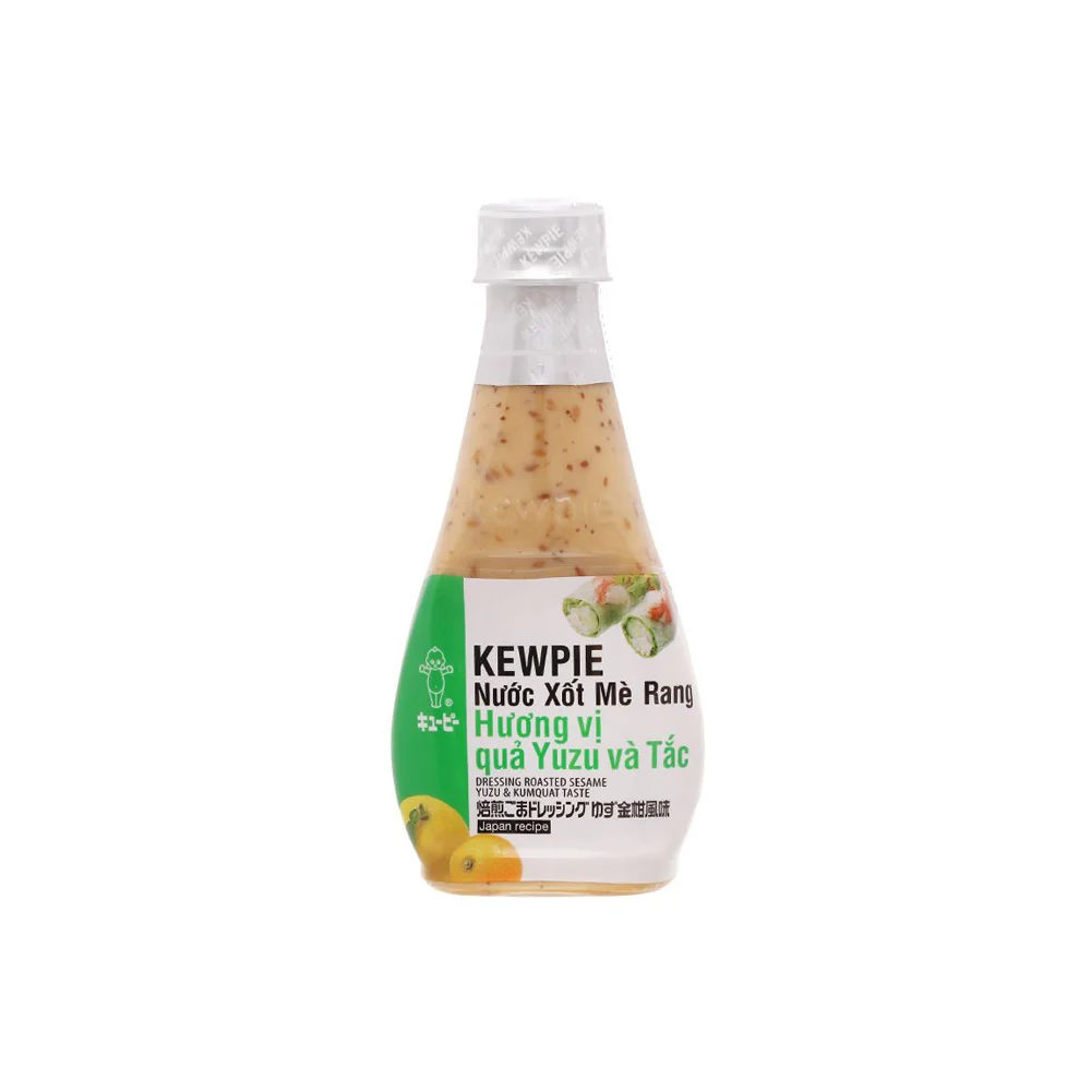 Nước Xốt Mè Rang Kewpie Chanh Yuzu & Tắc 210ml