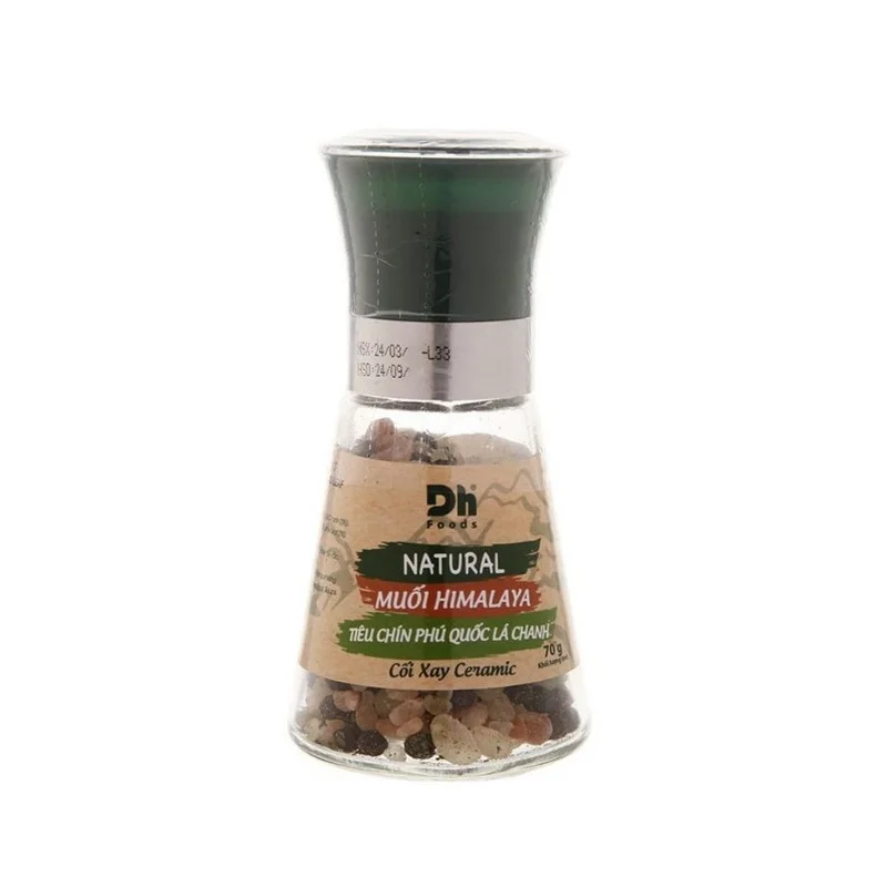 Muối Hồng Tiêu Phú Quốc Lá Chanh DHF 70g