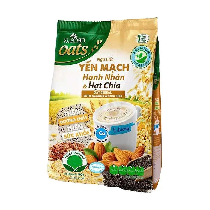 Thực Phẩm Bổ Sung Nước Yến Mạch Hạt Nhân Hạt Chia 16 x 25g