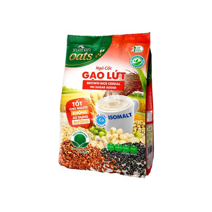 Ngũ Cốc Gạo Lứt Xuân An Không Đường Gói 400g