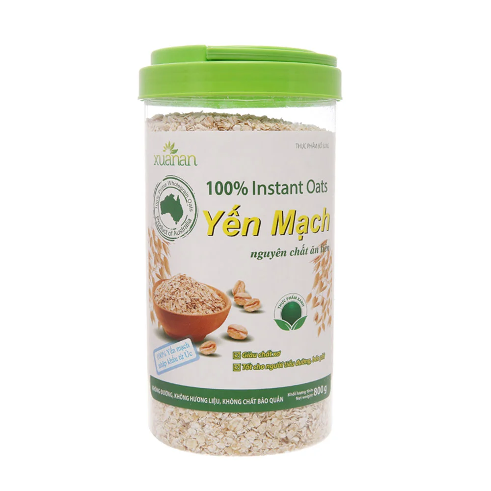 Yến Mạch Nguyên Chất Ăn Liền Xuân An 800g