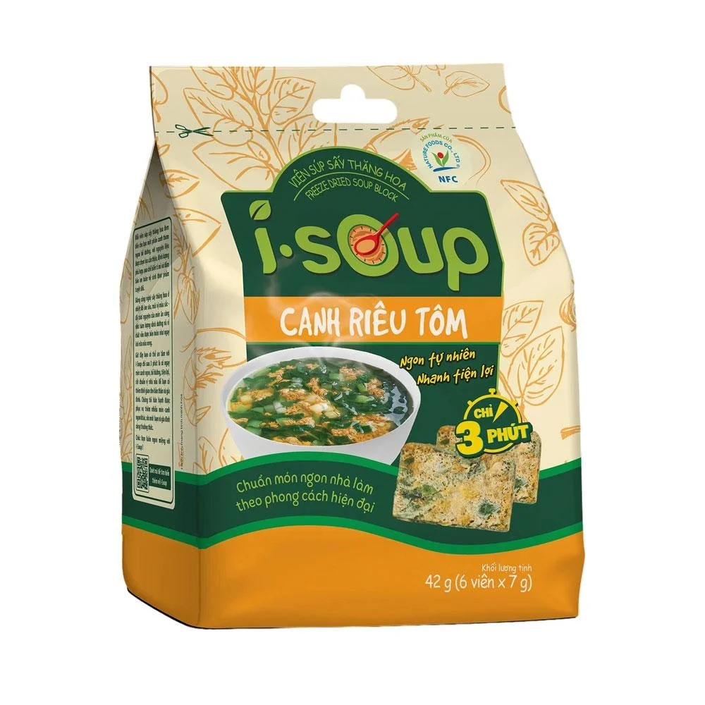Canh Riêu Tôm Isoup NFC 6 x 7g