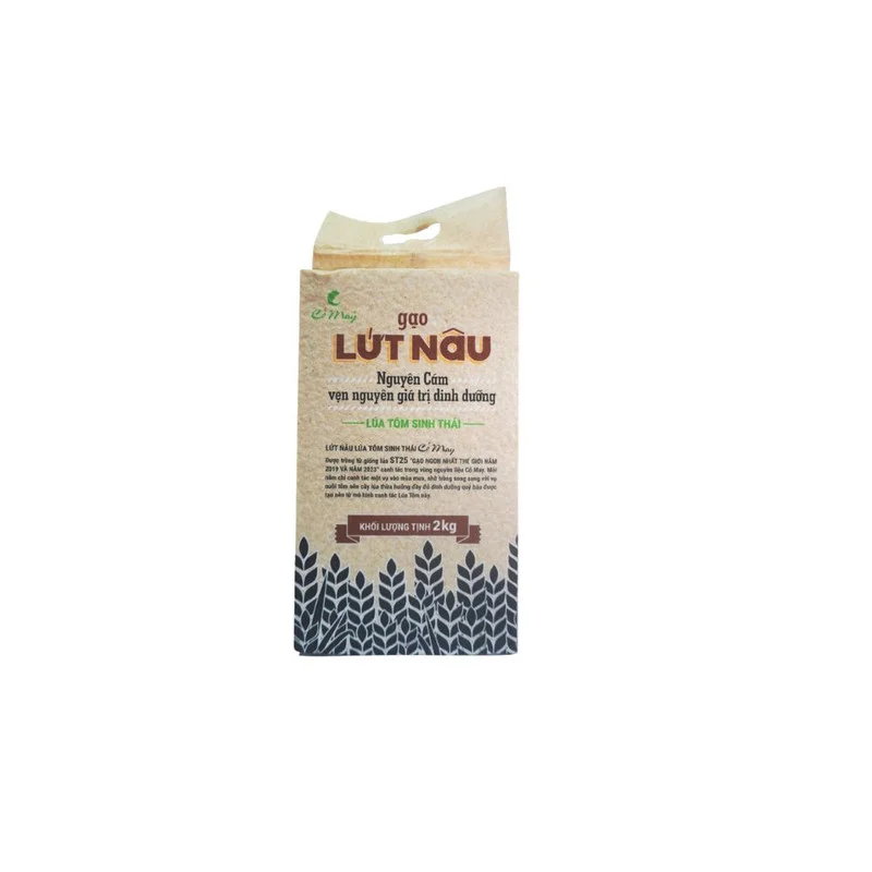 Gạo Lứt Nâu Cỏ Mây 2kg