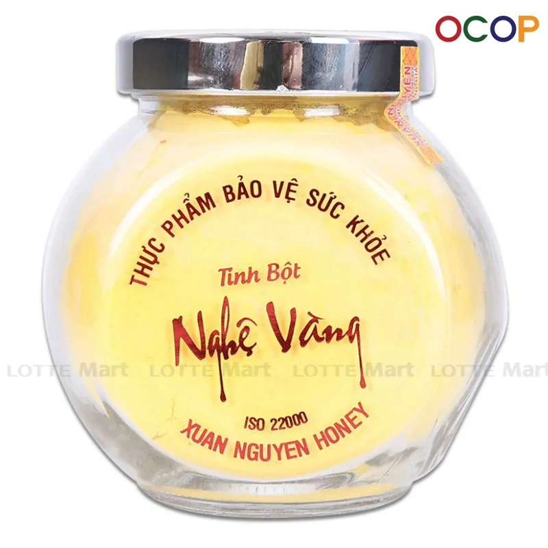 Tinh Bột Nghệ Vàng Xuân Nguyên Hũ 160g