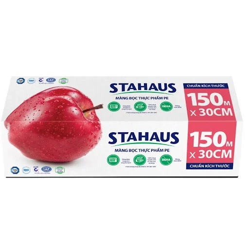 Màng Bọc Thực Phẩm PE Stahaus 30cm x 150m