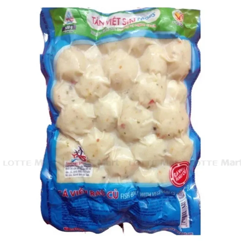 Cá Viên Rau Củ Tân Việt Sin Gói 500g