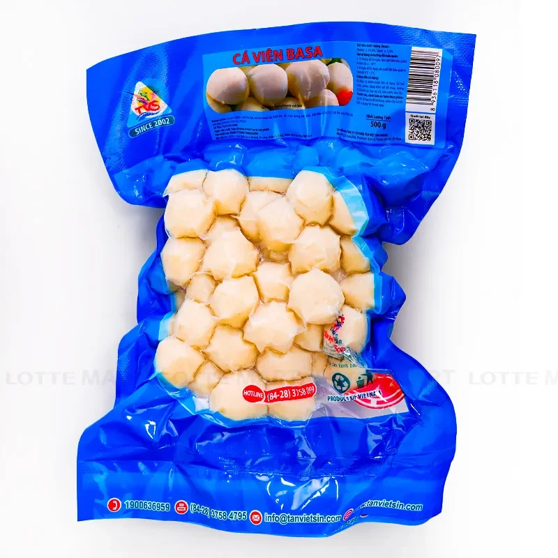 Cá Viên Ba Sa Tân Việt Sin 500g