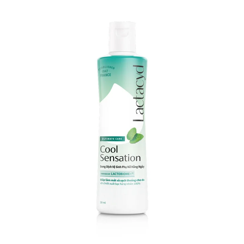 Dung Dịch Vệ Sinh Phụ Nữ Lactacyd Cool Sensation Chai 250ml