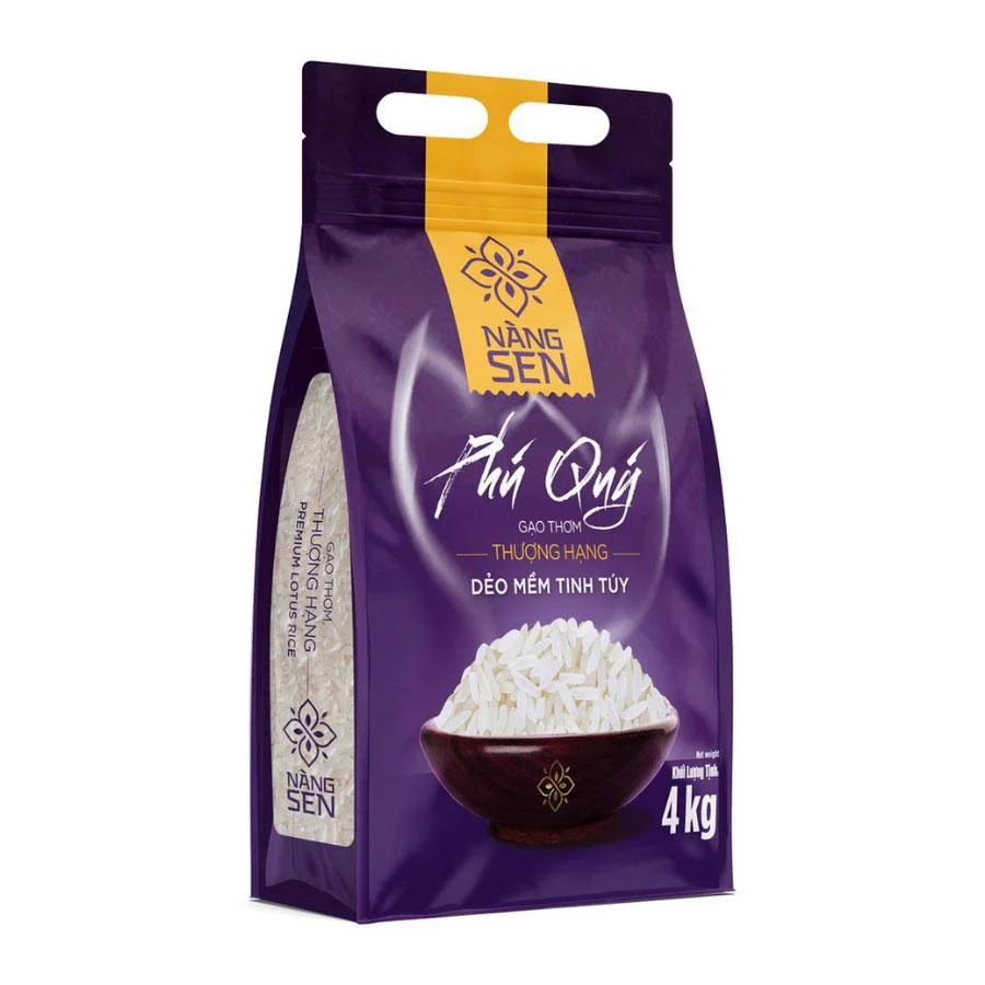 Gạo Thơm Thượng Hạng Nàng Sen Phú Quý 4kg – CX – F