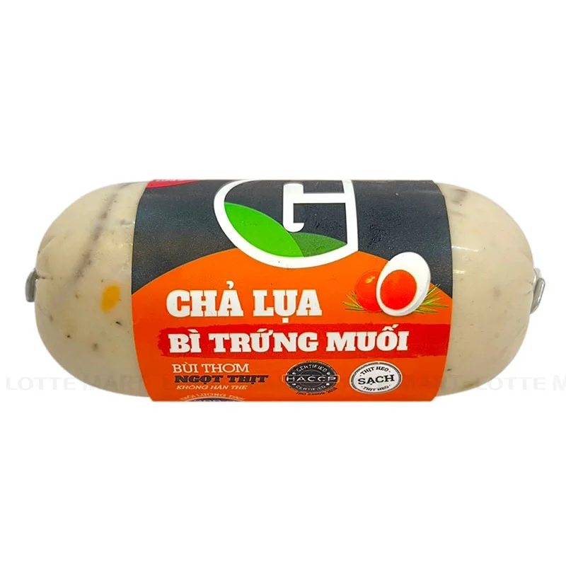 Chả Lụa Bì Trứng Muối Feddy G Kitchen Gói 200g