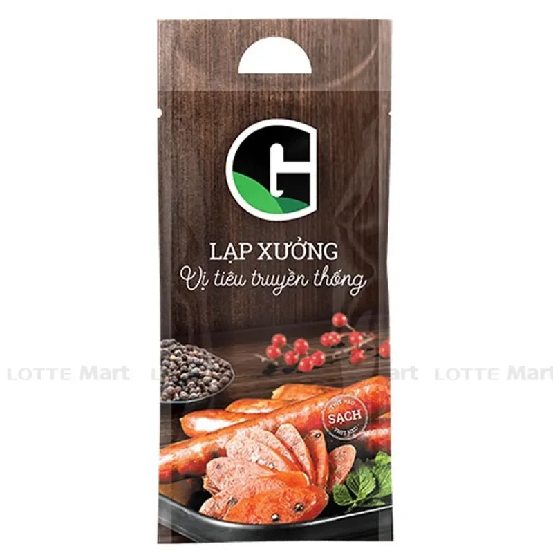 Lạp Xưởng Vị Tiêu Truyền Thống G Kitchen Gói 200g