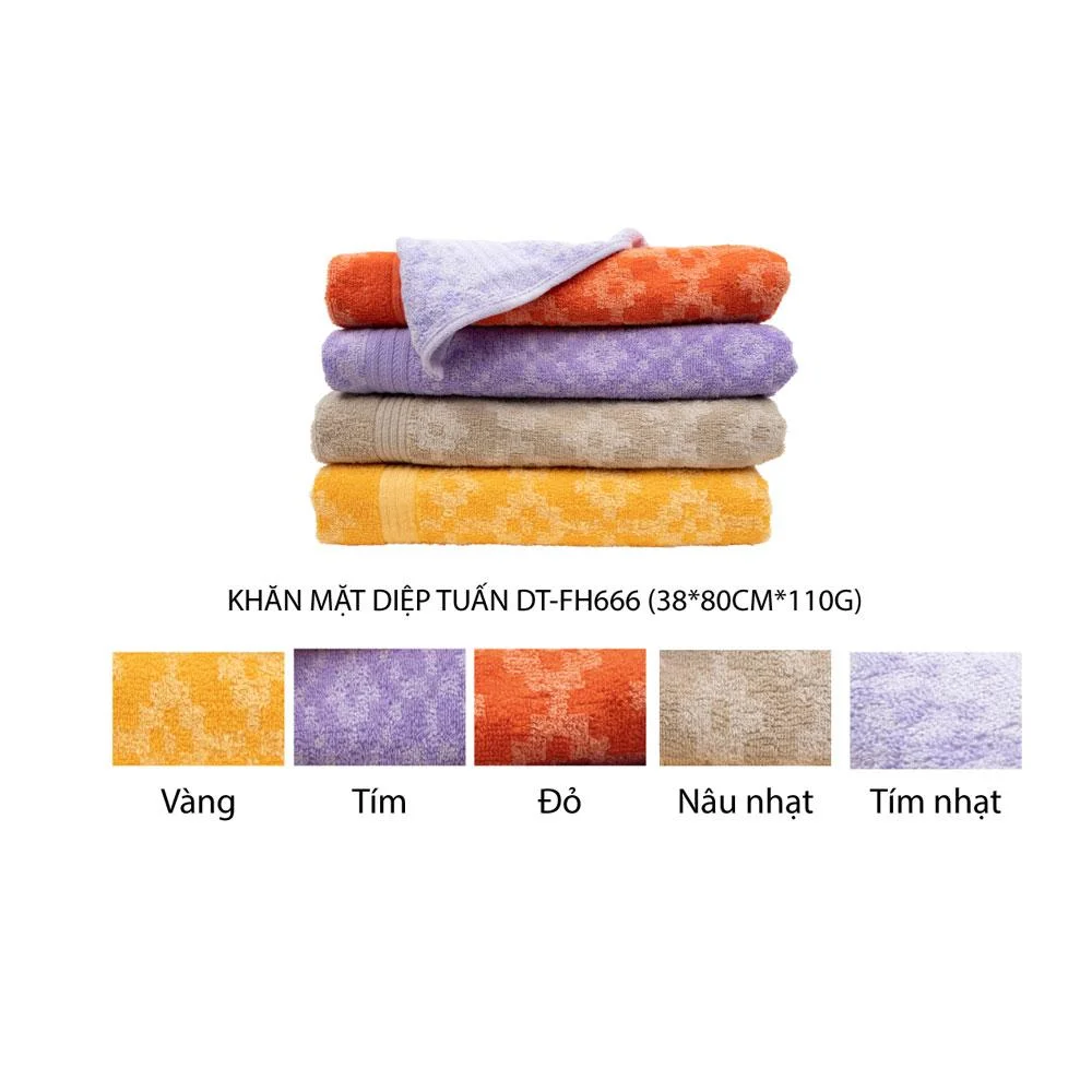 Khăn Mặt Cotton FH 666 38x80cmx110g