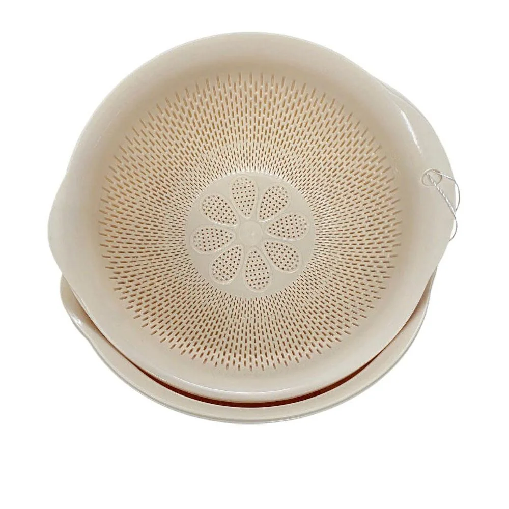 Bộ Thau Rổ Gạo Nhựa Biohome 28cm