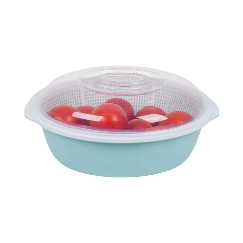 Bộ Thau Rổ Nhựa Nắp Bầu 3278 – 30cm