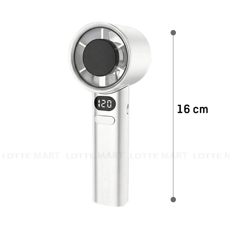 Quạt Cầm Tay Mishio Kachi Màu Trắng MK442 5W-W