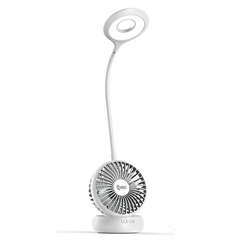 Đèn Bàn Quạt Sạc Comet CT176