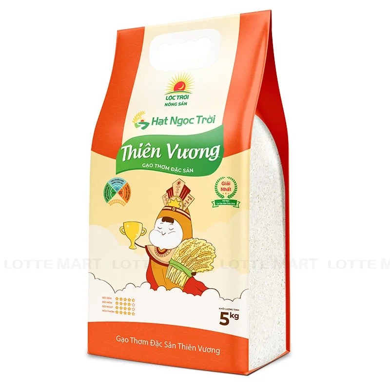 Gạo Hạt Ngọc Trời Thiên Vương 5kg