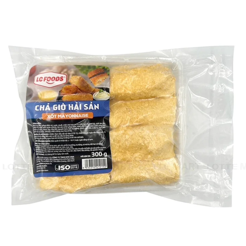 Chả Giò Hải Sản Sốt Mayonaise LC Foods Gói 300g