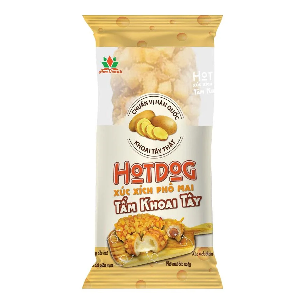 Hotdog Xúc Xích Phô Mai Khoai Tây Hoa Doanh 125g