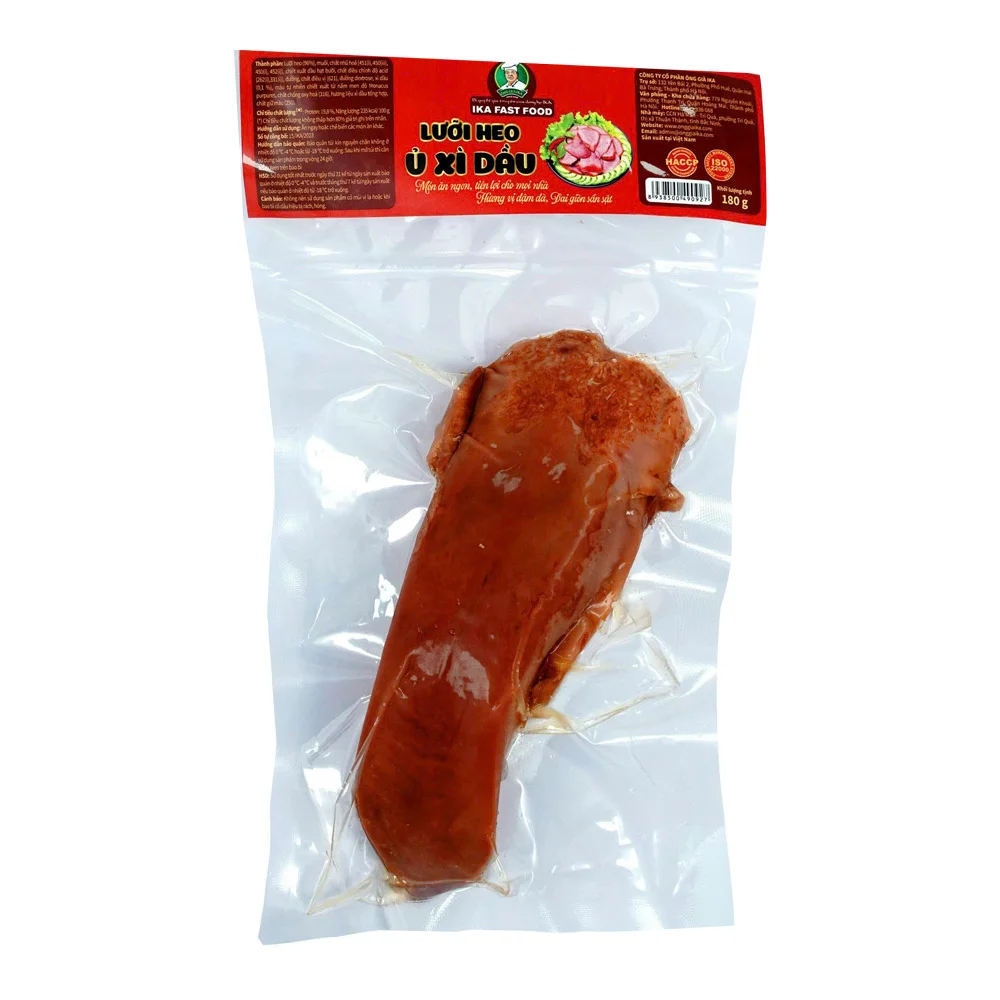 Lưỡi Heo Ủ Xì Dầu Ika 180g