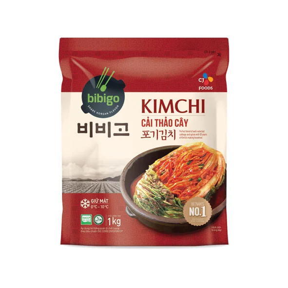Kim Chi Cải Thảo Cây bibigo Ông Kim's 1kg