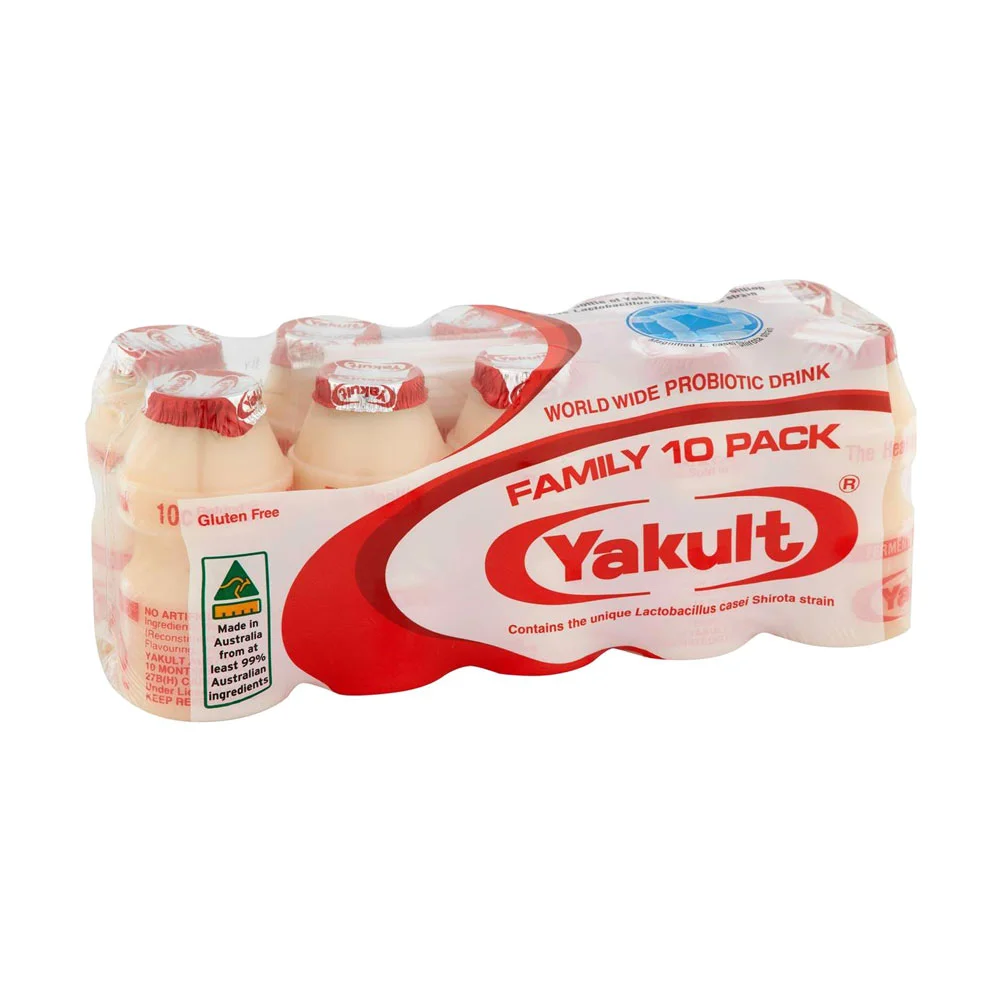Lốc 10 Chai Sữa Chua Uống Lên Men Yakult 65ml