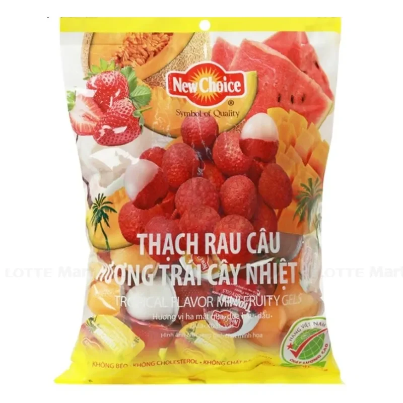 Thạch Rau Câu Hương Trái Cây Nhiệt Đới New Choice 1kg