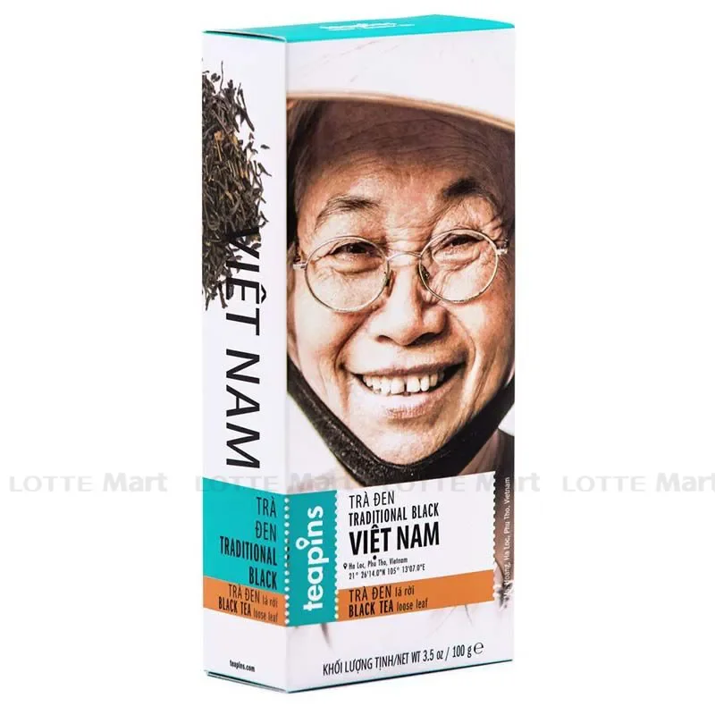 Trà Đen Truyền Thống Teapins Farmer's Tea Hộp 100g