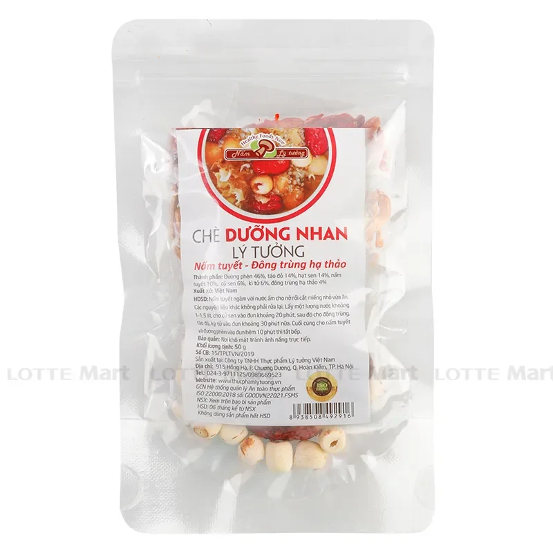 Chè Dưỡng Nhan Nấm Tuyết Đông Trùng Hạ Thảo 50g