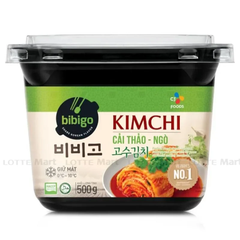 Kim Chi Cải Thảo - Ngò bibigo Hộp 500g