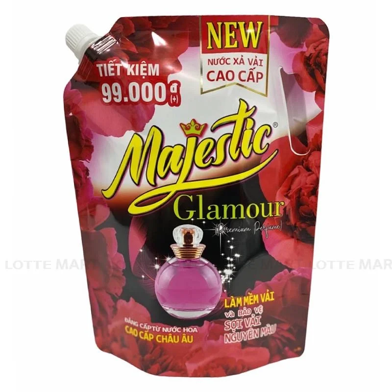 Nước Xả Vải Majestic Glamour Túi 2.2L