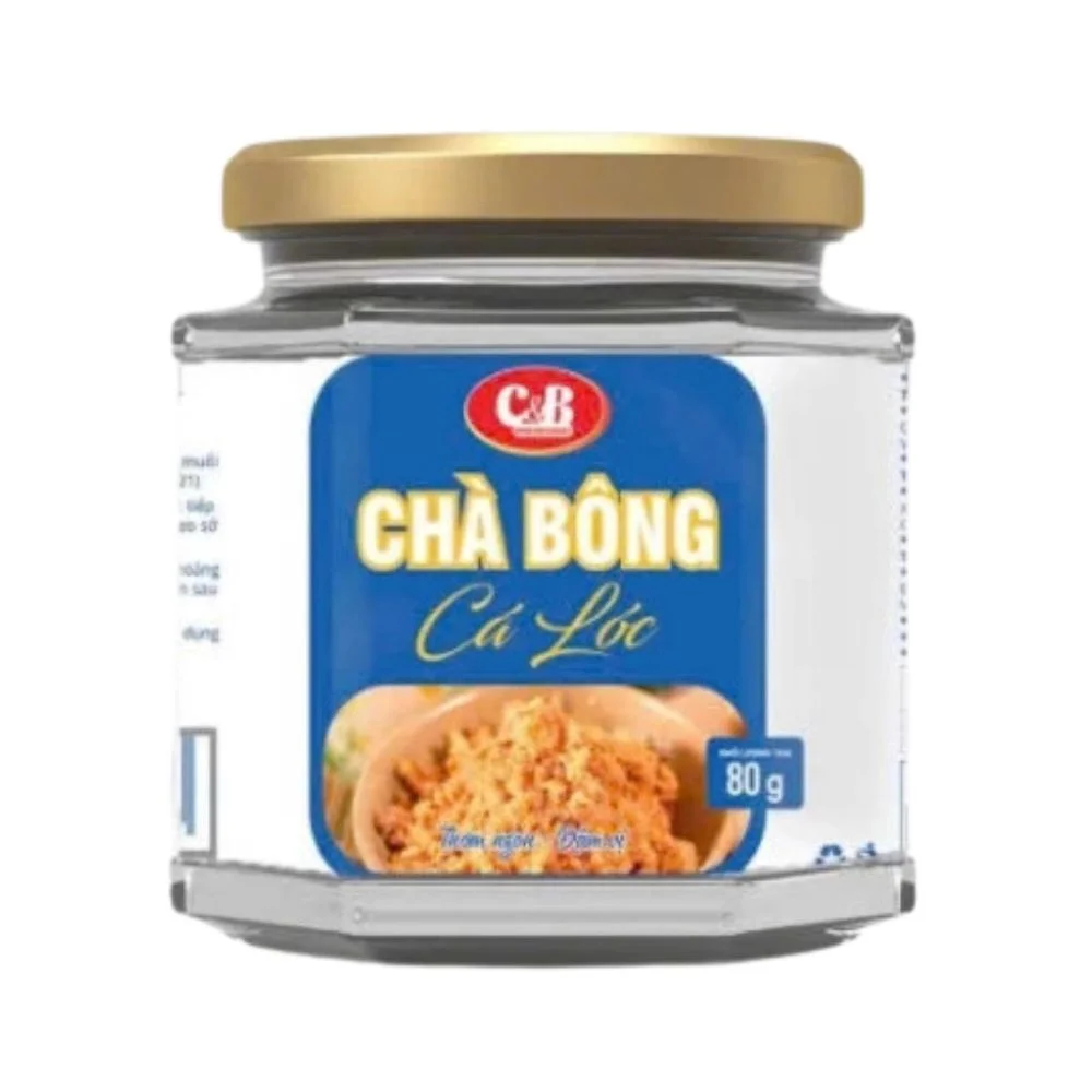 Chà Bông Cá Lóc C&B 80g