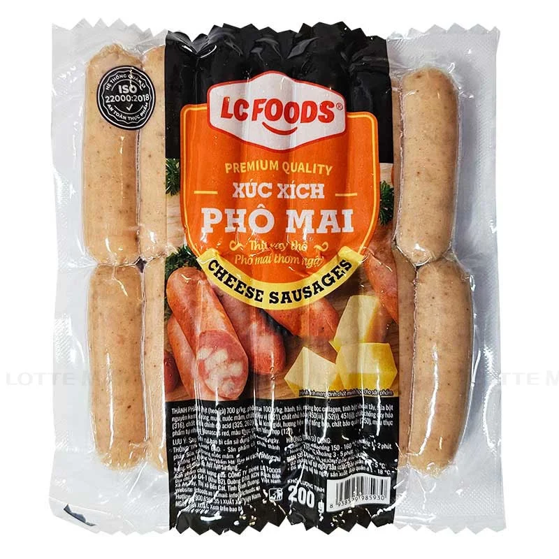 Xúc Xích Phô Mai LC Foods Gói 200g