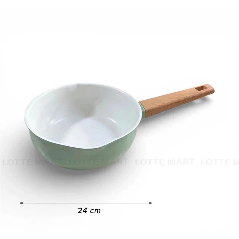 Chảo Inox 430 Đáy Từ Chống Dính Titani TDP2-24IH 24cm