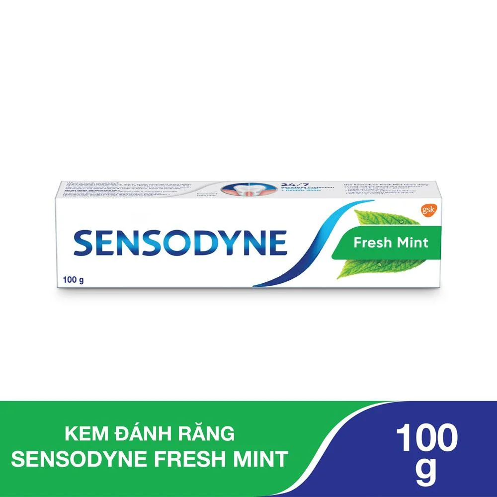 Kem Đánh Răng Sensodyne Bạc Hà 100g