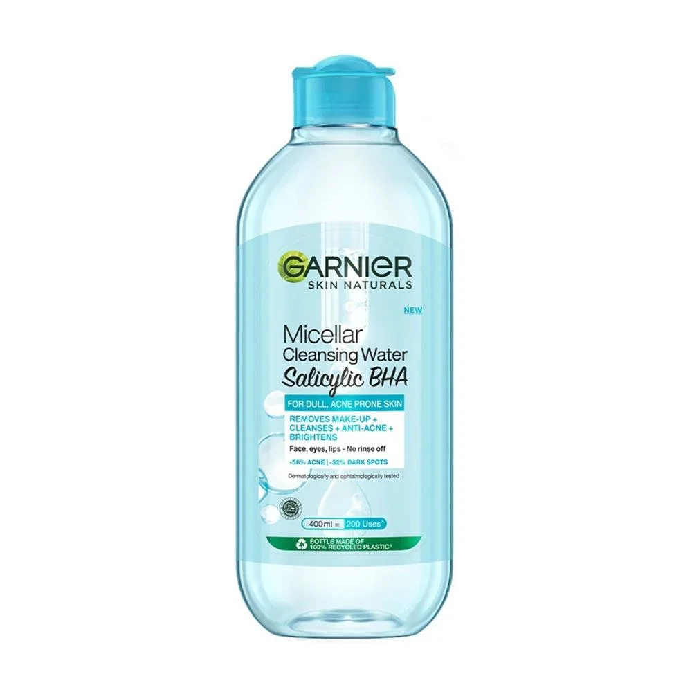 Nước Tẩy Trang Garnier Dành Cho Da Dầu và Mụn Chai 400ml
