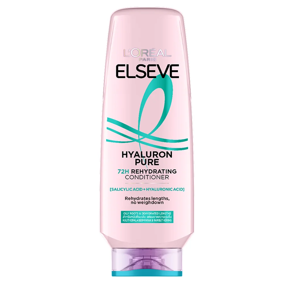Dầu Xả L'Oréal Paris Elseve Sạch Nhờn Dưỡng Ẩm 72h 265ml