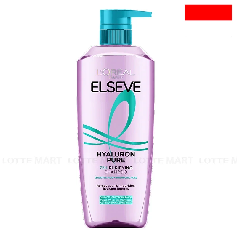 Dầu Gội L'Oréal Elseve Sạch Nhờn và Dưỡng Ẩm 72h Chai 620ml
